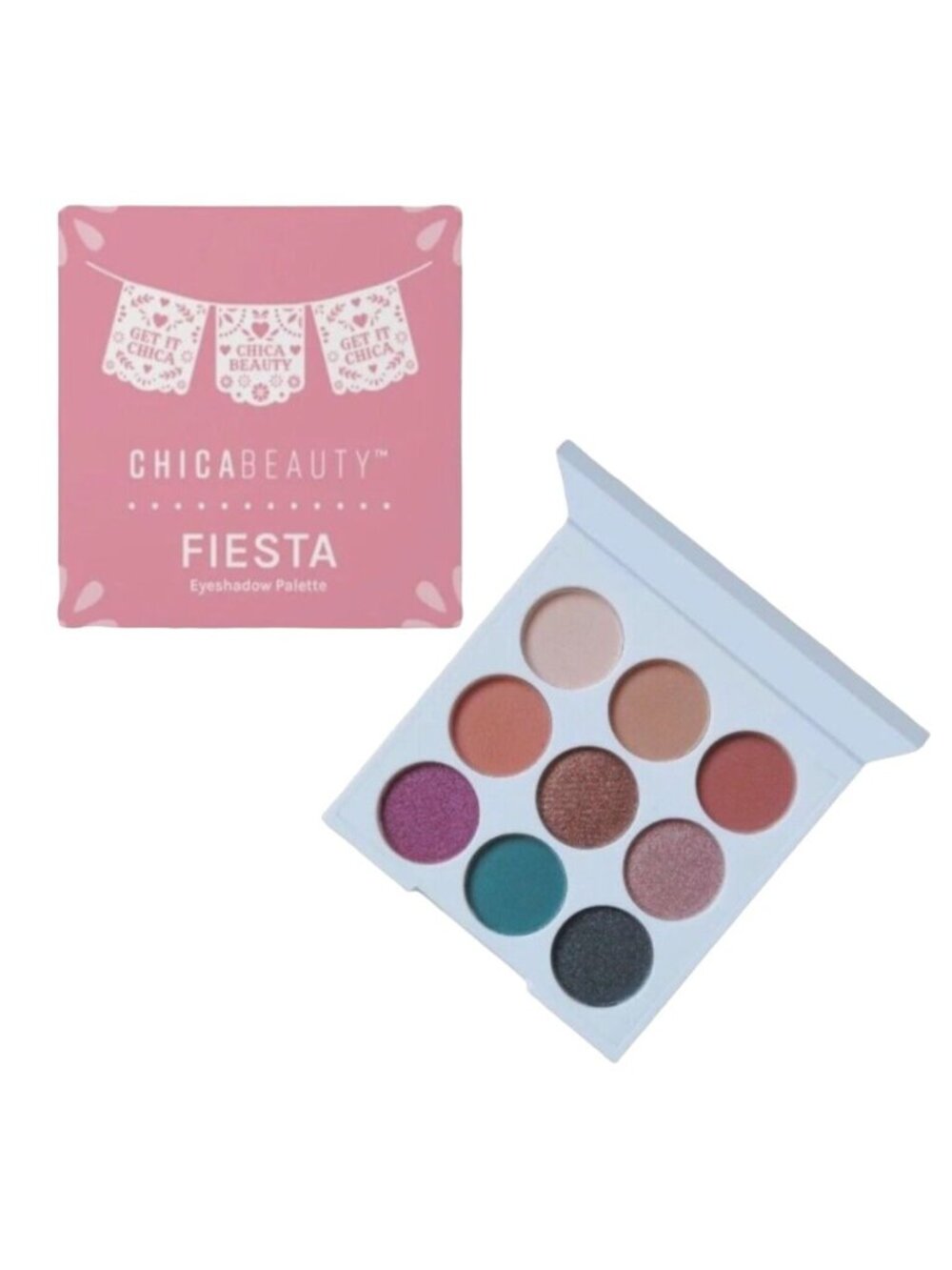 Chica Beauty Mini Fiesta Eyeshadow Palette Eye Shadow Inspired by San Antonio